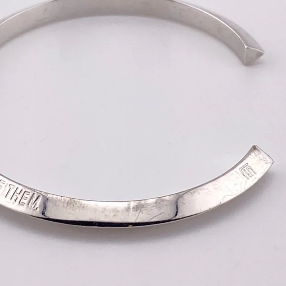 5/$20 Stella Valle Strong Women May We Know Them Silver Bracelet - Picture 12 of 12